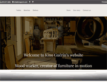 Tablet Screenshot of kinoguerin.com